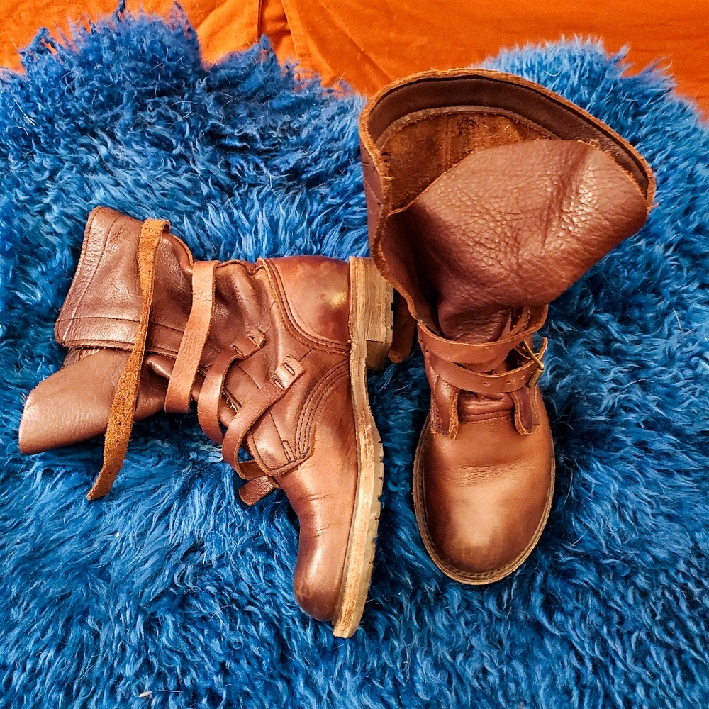 Vintage Shoe Co. "Isaac" Tanker Boot